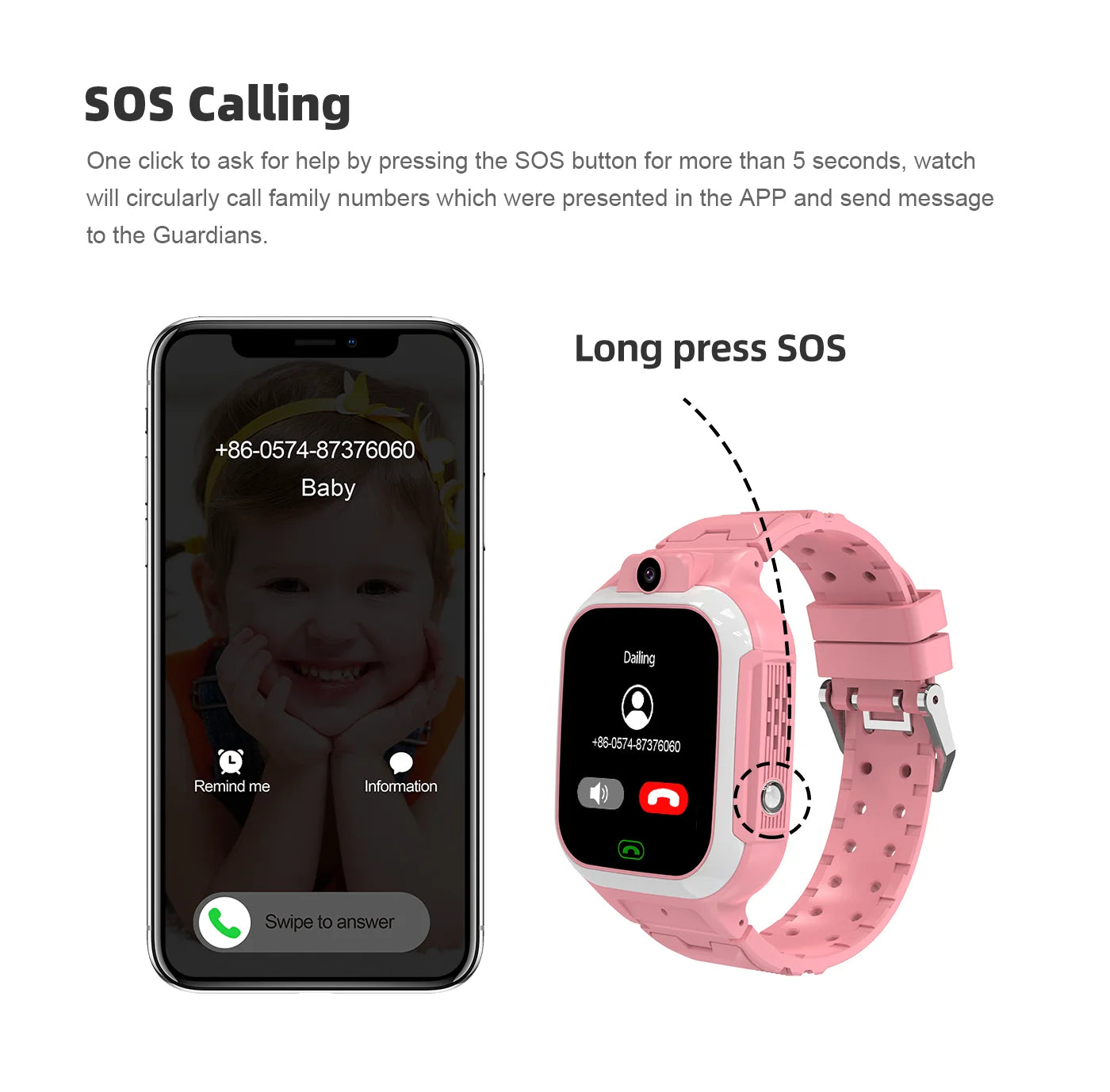 New 4G Kids Smart Watch Phone Waterproof IP67 Video Call SOS GPS LBS WIFI Location Tracker Remote Monitor Children Watch DH15