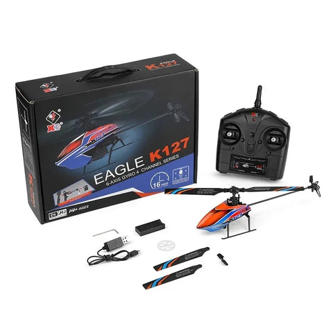 RC Helicopters k200 K127 2.4Ghz 4CH 6-Aixs Gyroscope