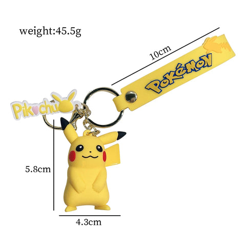 Cartoon anime Baokemeng keychain pendant