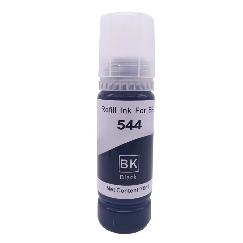T544 544 Dye Ink 4 Colors 70ml Bottle Refill Kit Fit For Epson EcoTank