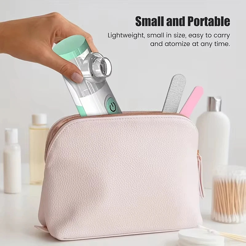 USB Medical Silent Mesh Nebulizer Handheld Asthma Inhaler Atomizer for Kids Adult Health Care Mini Portable Humidifier