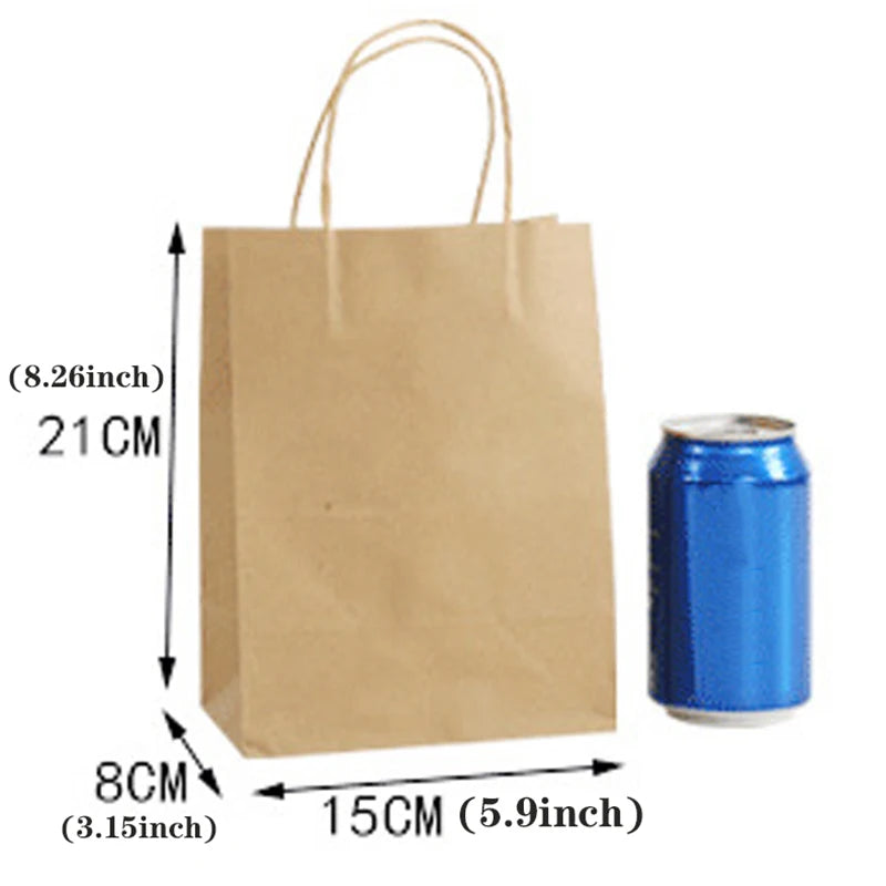 Kraft Paper Shopping Bag Valentine's Day Wedding Candy Gift Bag