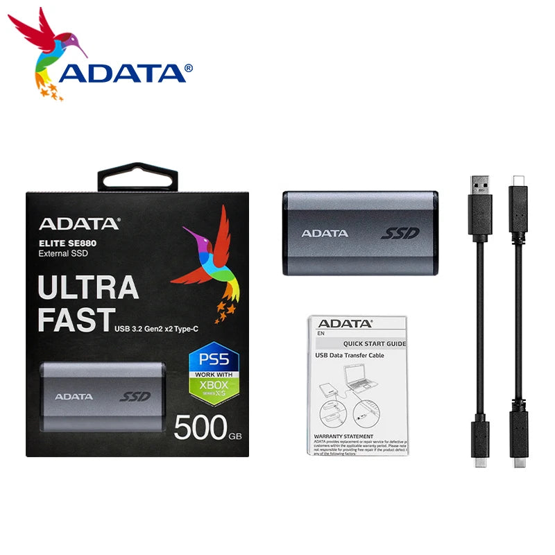 Original ADATA Portable SSD