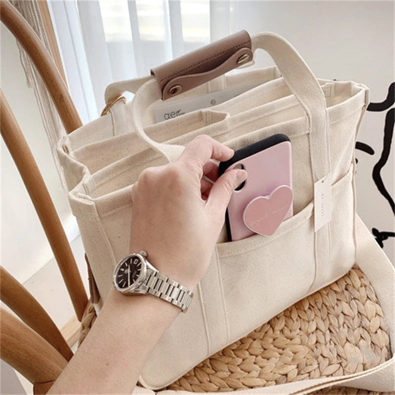 Diaper Bag Mummy Shoulder Bag Embroidery