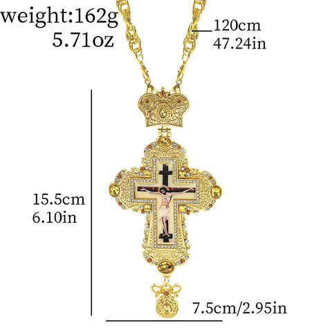 Fashion Religion Christian Jesus Cross Necklace for women