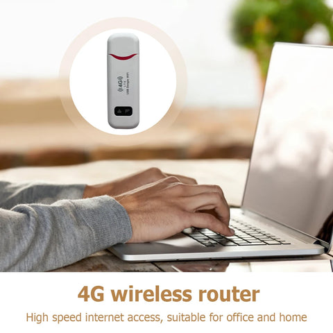 4G LTE Wireless Router 150Mbps USB Dongle Modem Stick Mobile Broadband Sim Card Wireless WiFi Adapter 3G/4G Card Wi-Fi Router