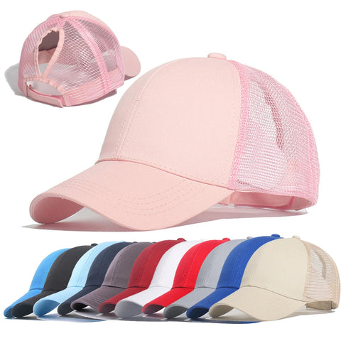 Adjustable Simple Fashionable Solid Colors Messy Hat