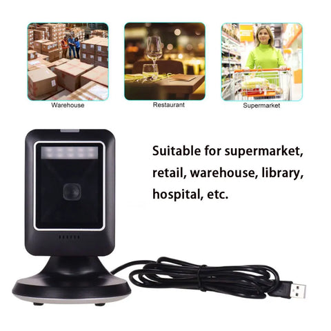 usb barcode reader 2D QR code