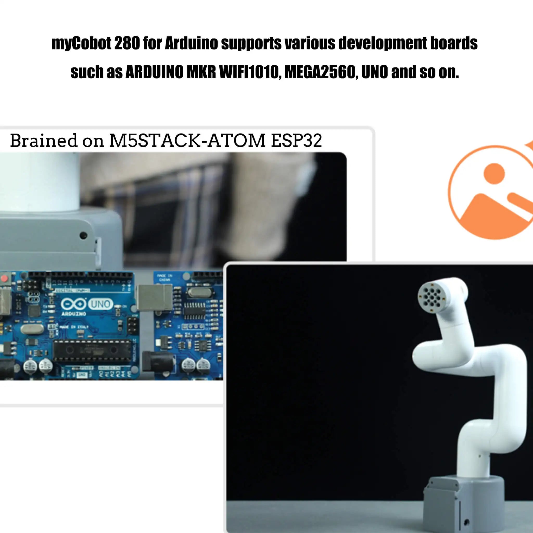 Elephant Robotics myCobot 280 for Arduino 6 DOF Collaborative Robot Educational Desktop Robot Arm Programming Robotic Arm