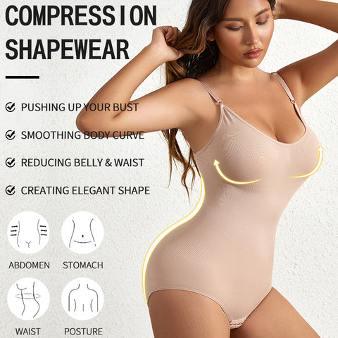 Chest Support Hip Lifting Triangle Jumpsuit - Nuri Shopping