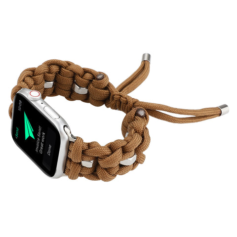 Apple Watch Nylon StrapIwatch Outdoor Umbrella Cord Braided Strap