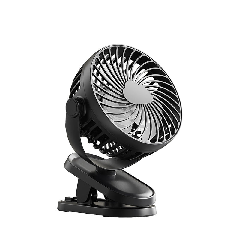 Fashionable Rechargeable Car Clip-on Portable Fan