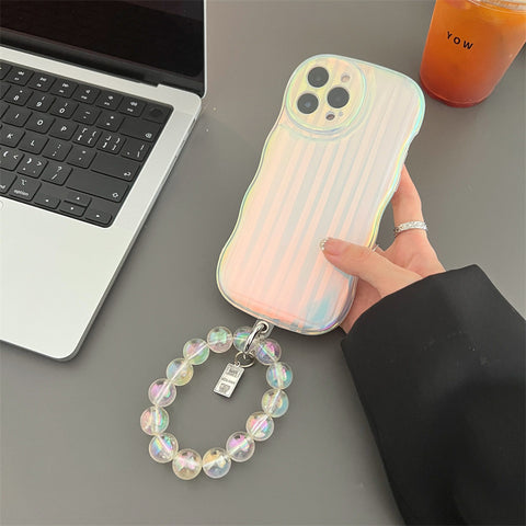 Bracelet Case For IPhone 14 13 12 11 Pro Max Plus Bead Chain