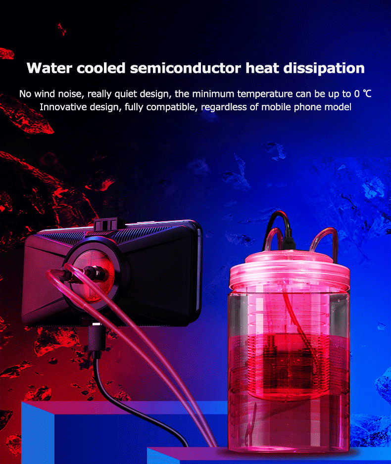 Water-liquid-cooled Mobile Phone Semiconductor Cooling And Heating