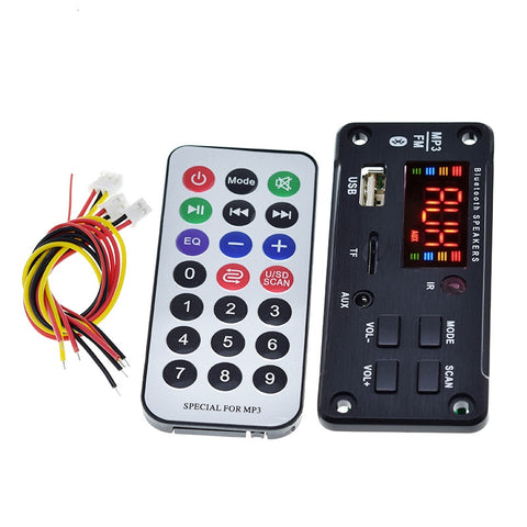 Mp3 Decoder Module Car Audio Bluetooth Power Amplifier Board