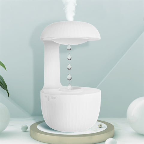 Anti-gravity Air Humidifier  Water Drops Cool Mist Maker Fogger Relieve Fatigue