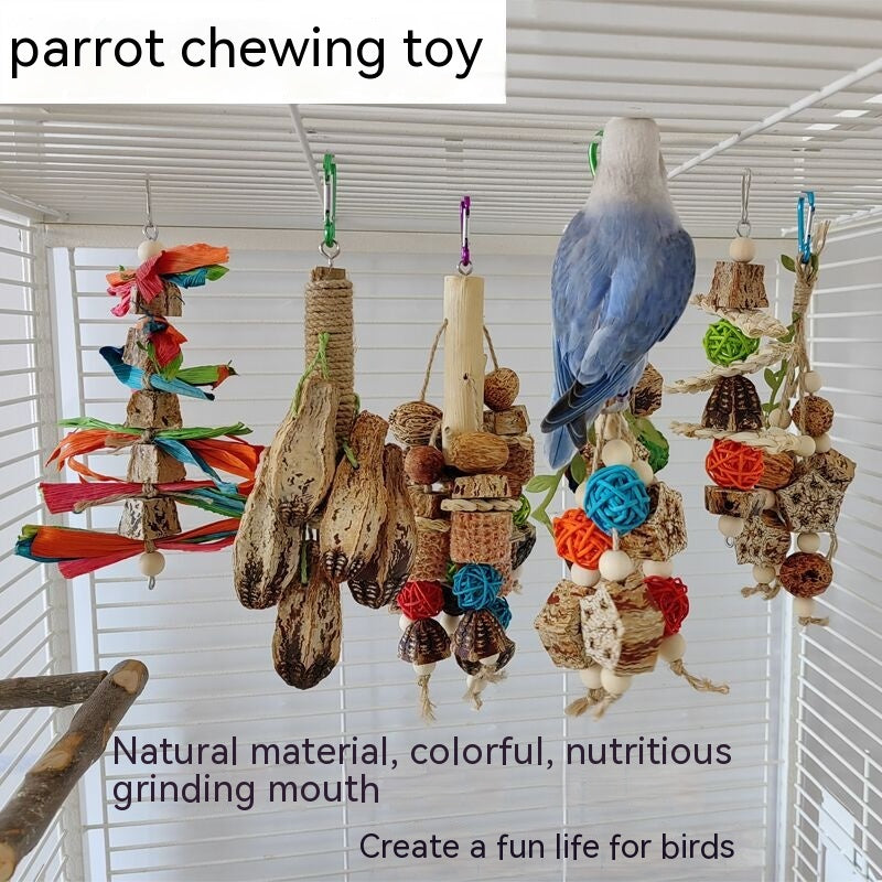 Parrot Toys Parrot Bite Supplies Bird Stand Rod Bird Cage