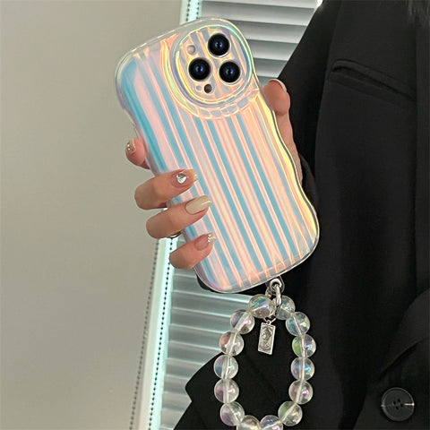 Bracelet Case For IPhone 14 13 12 11 Pro Max Plus Bead Chain