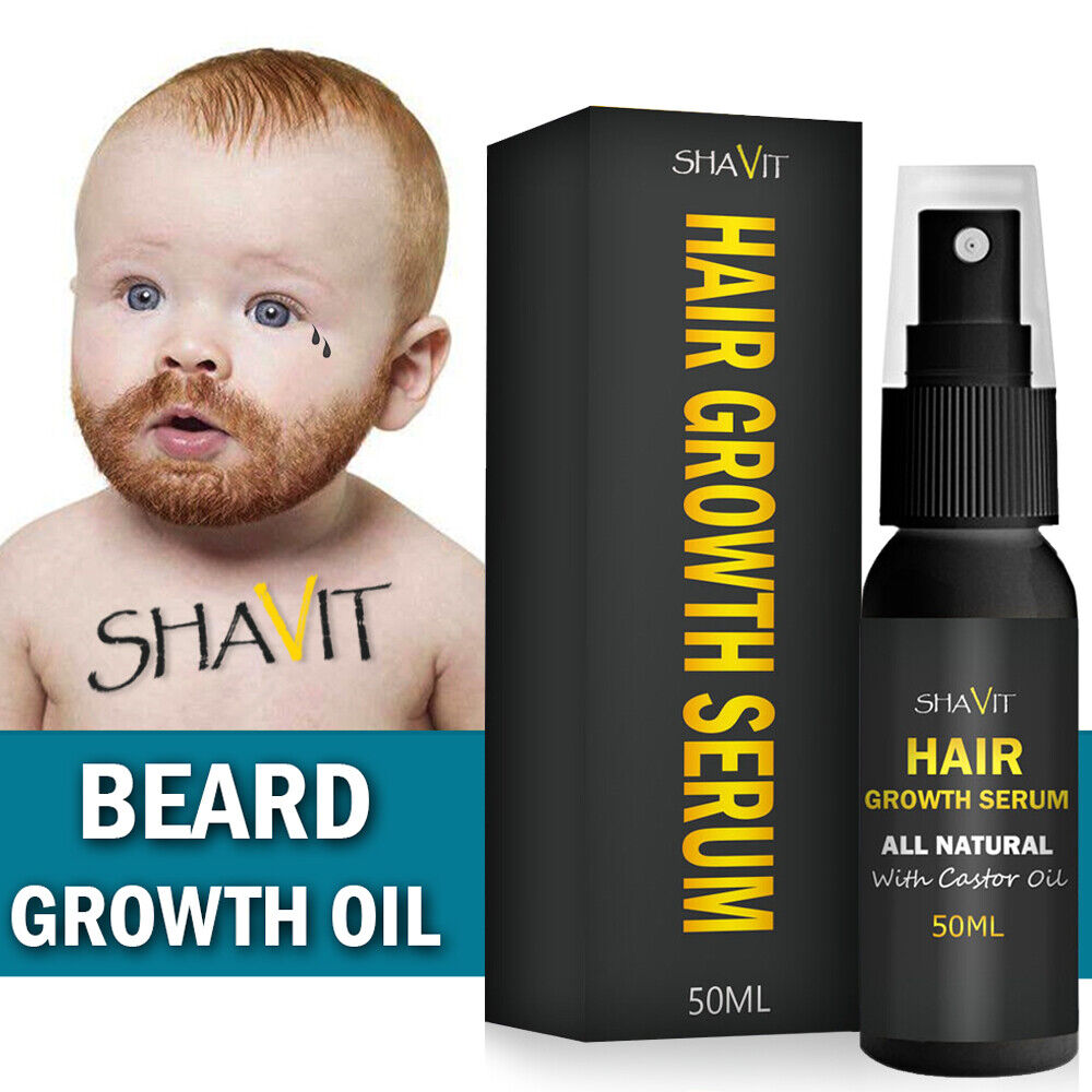 Fast Growing Mustache Facial Hair Treatment For Men