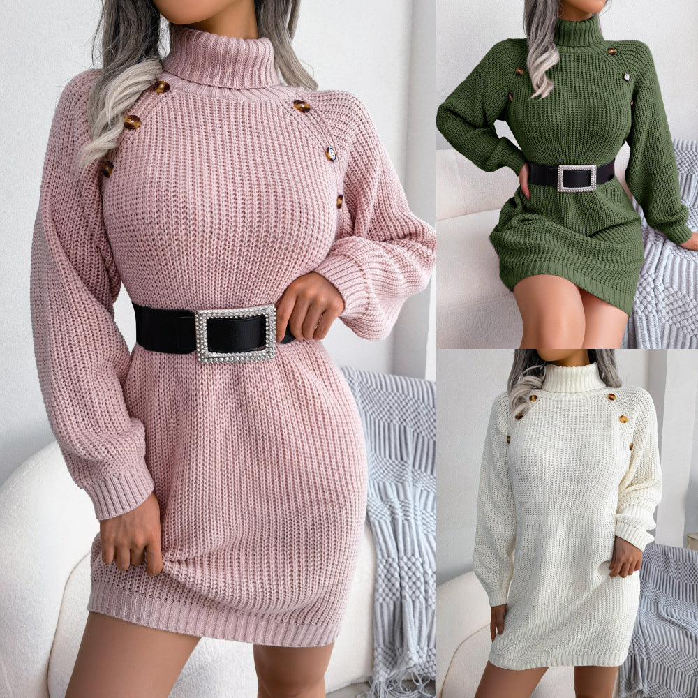 Design Leisure Clinch Long Sleeve Base Sweater Women - Nuri Shopping